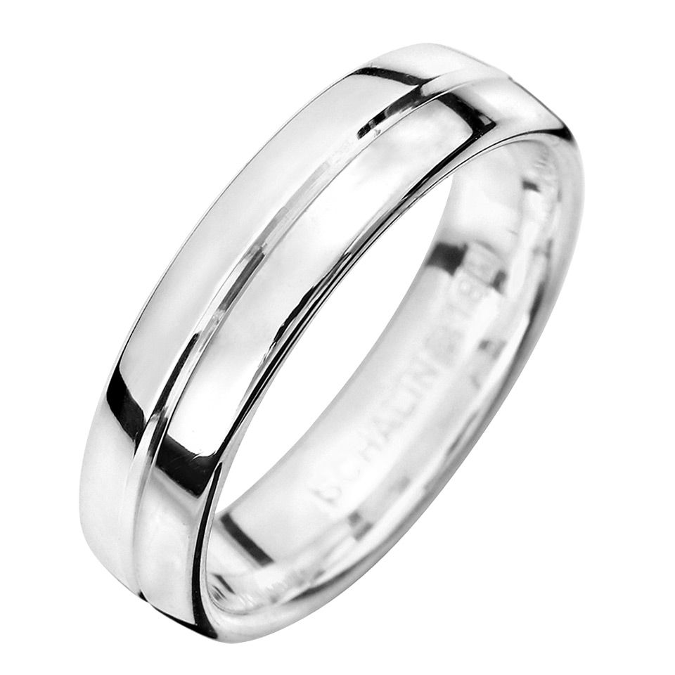 F&ouml;rlovningsring i &auml;kta silver 5mm, 62