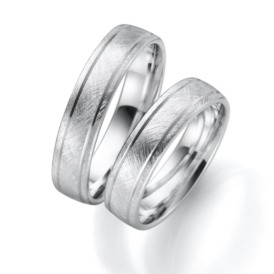 F&ouml;rlovningsring i &auml;kta silver 5mm, 52