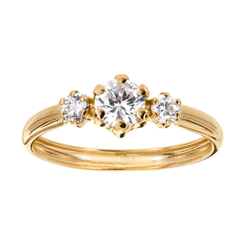 Ring i 18K guld, 17.0