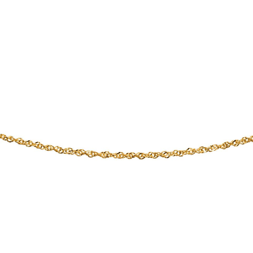 Halsband i 18K guld 45cm