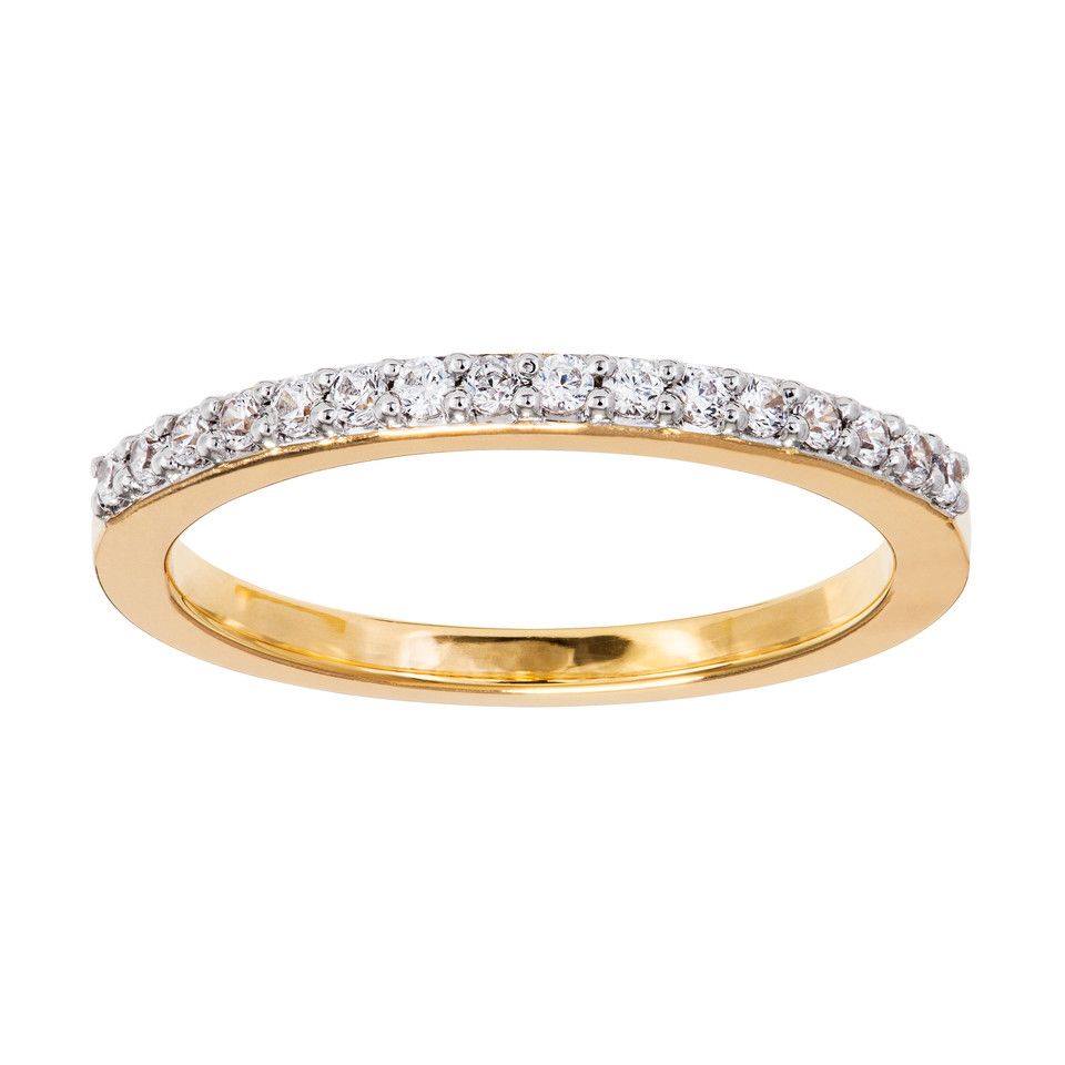 Diamantring i 18K guld, 18.0