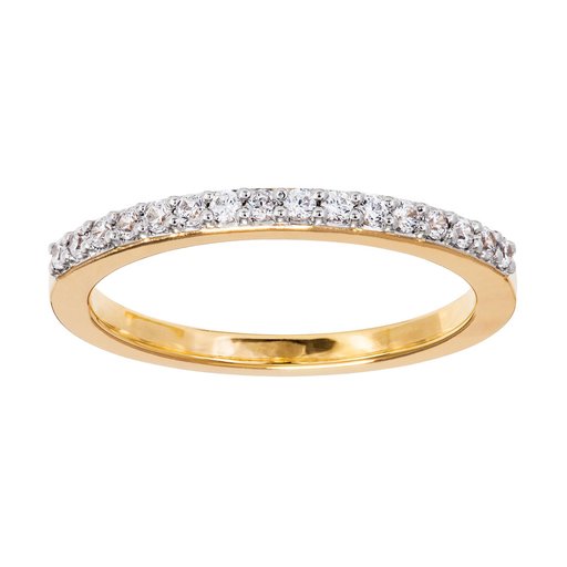 Diamantring i 18K guld, 20.0