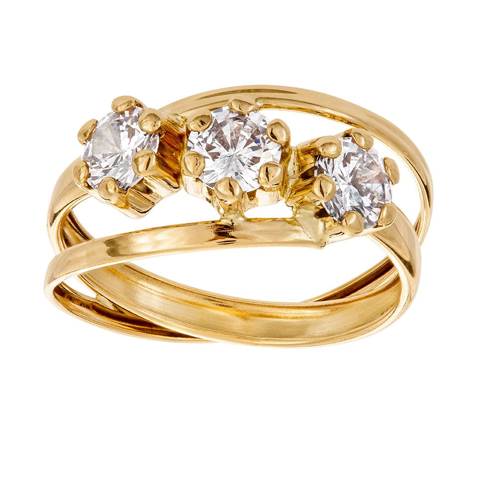 Ring i 18k guld, 17.5 196167