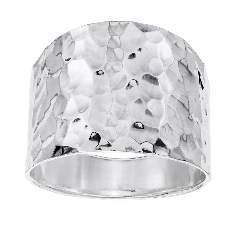 Ring i &auml;kta silver, 16.0