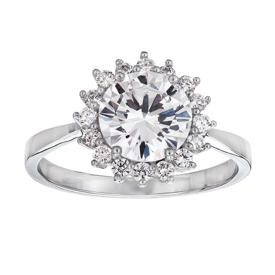 Ring i &auml;kta silver, 19.0