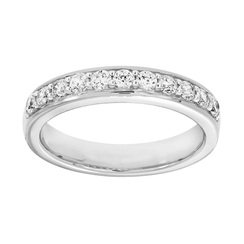 Diamantring i 18K guld, 16.5