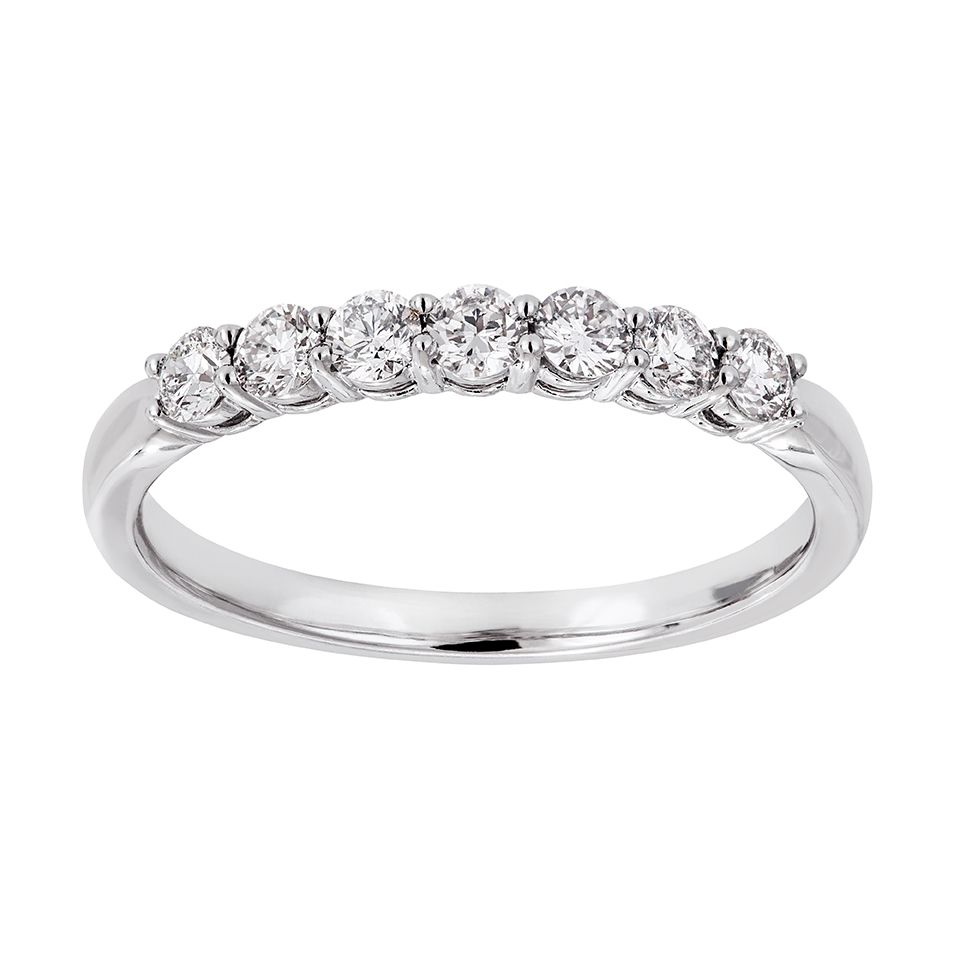 Diamantring 18K guld, 17.5