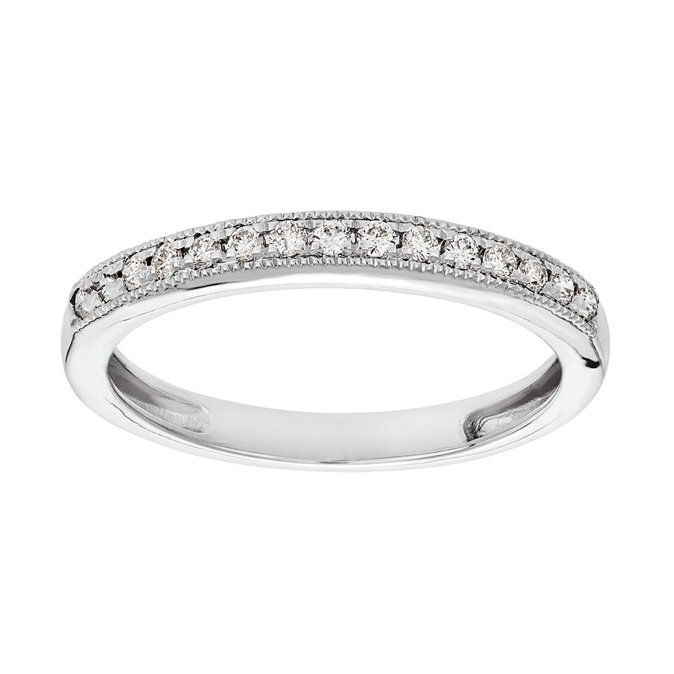 Diamantring i 18K guld, 15.0