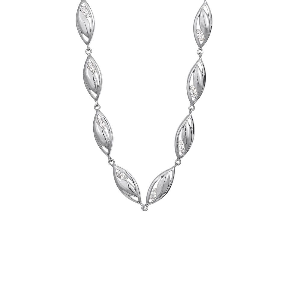 Halsband i äkta silver