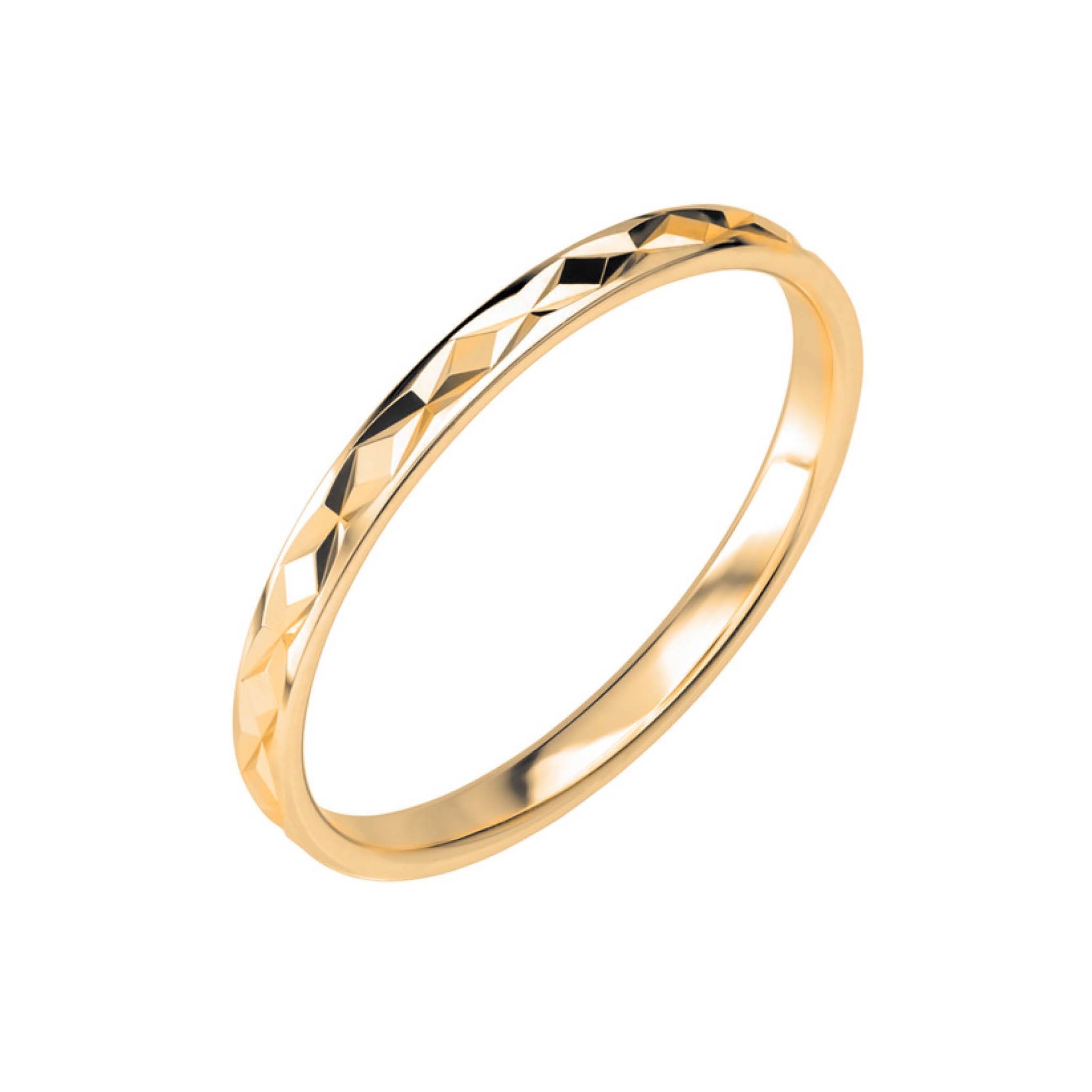 Förlovningsring i 18K guld 2mm, 52