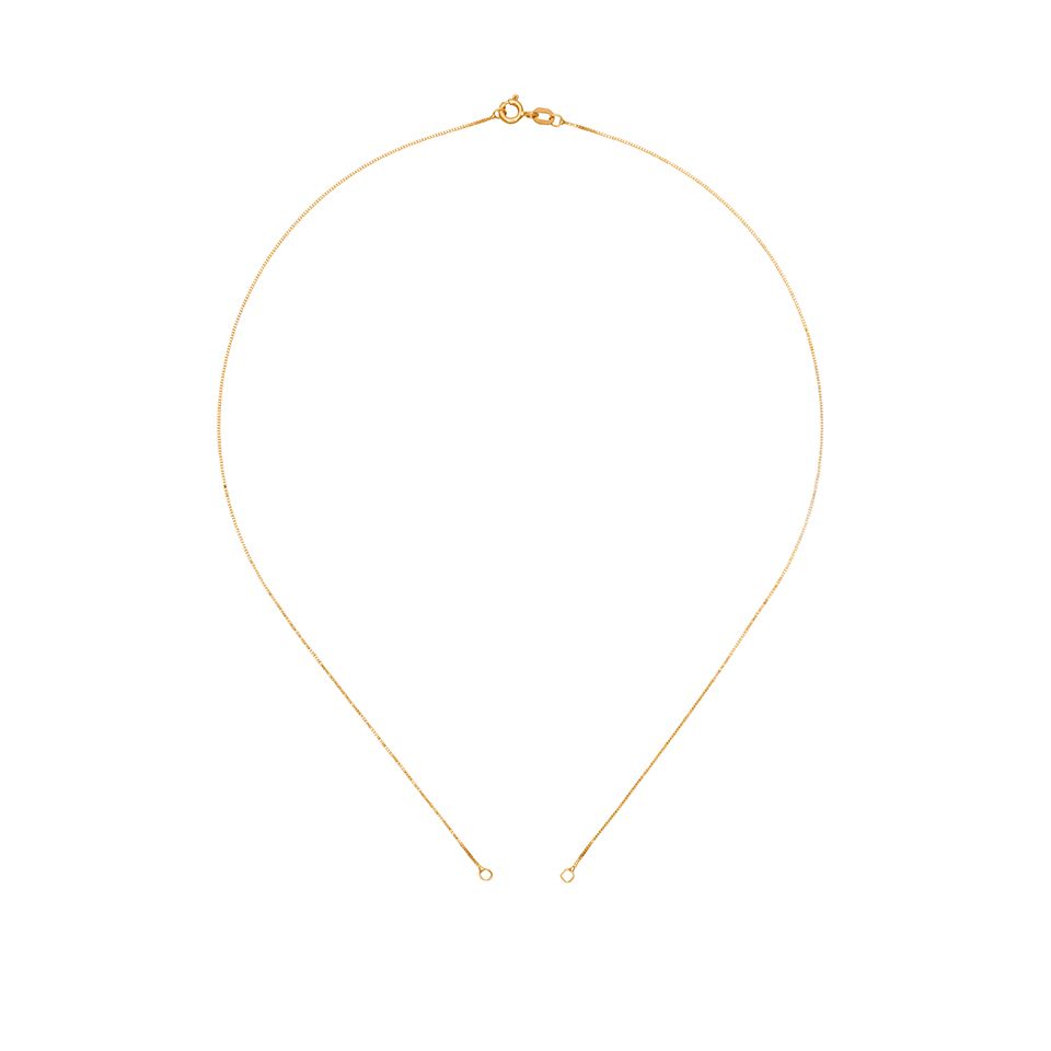 Kedja i 18k guld, 45cm