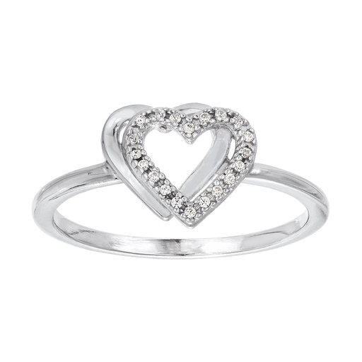 Ring i äkta silver, 19.0