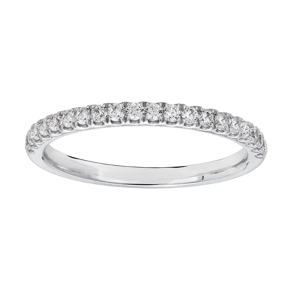 Diamantring i 18K guld, 16.0