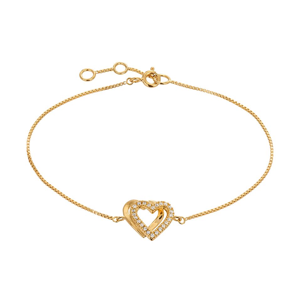 Armband i &auml;kta silver