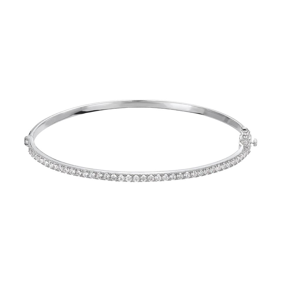 Armring i &auml;kta silver