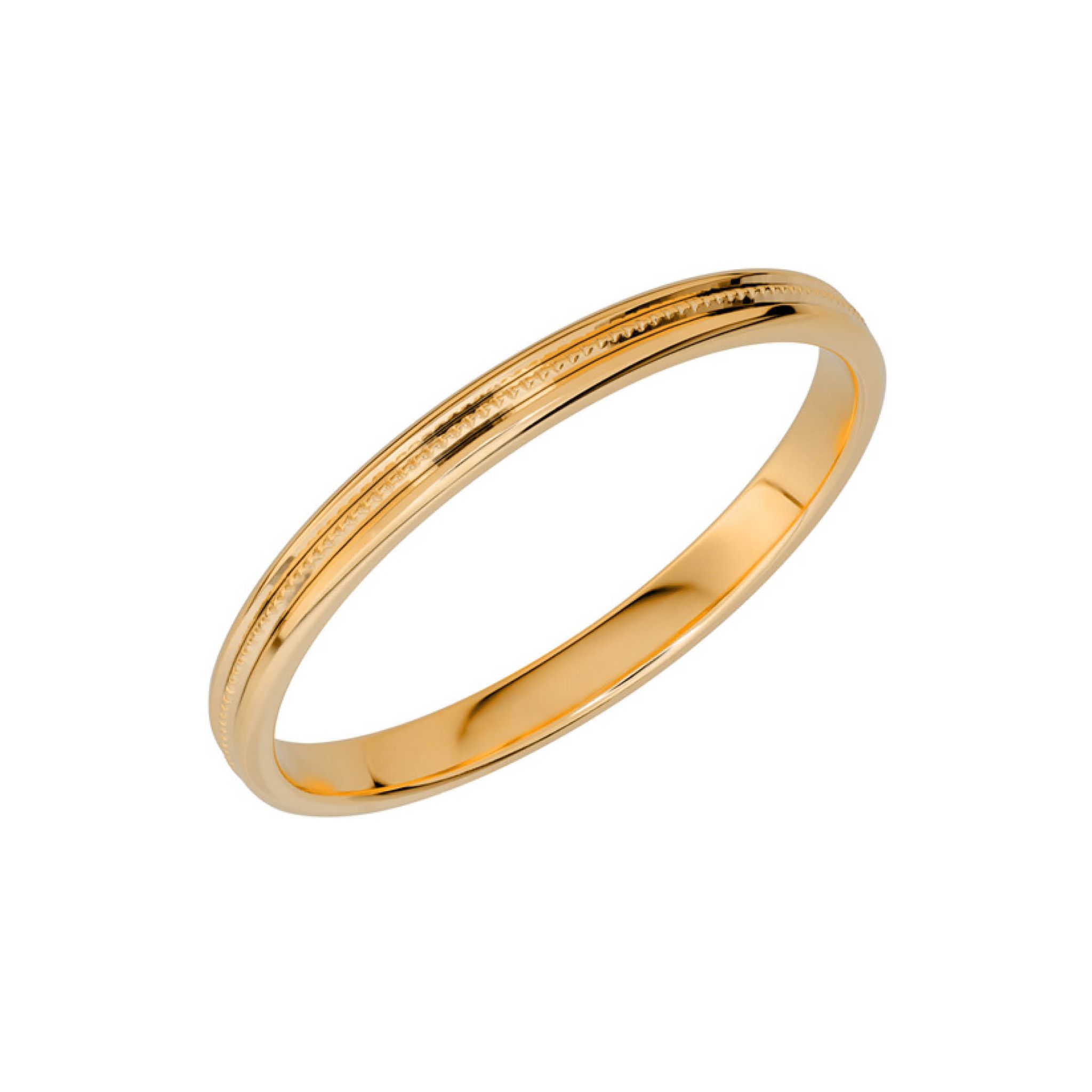 Förlovningsring i 18K guld 2mm, 45