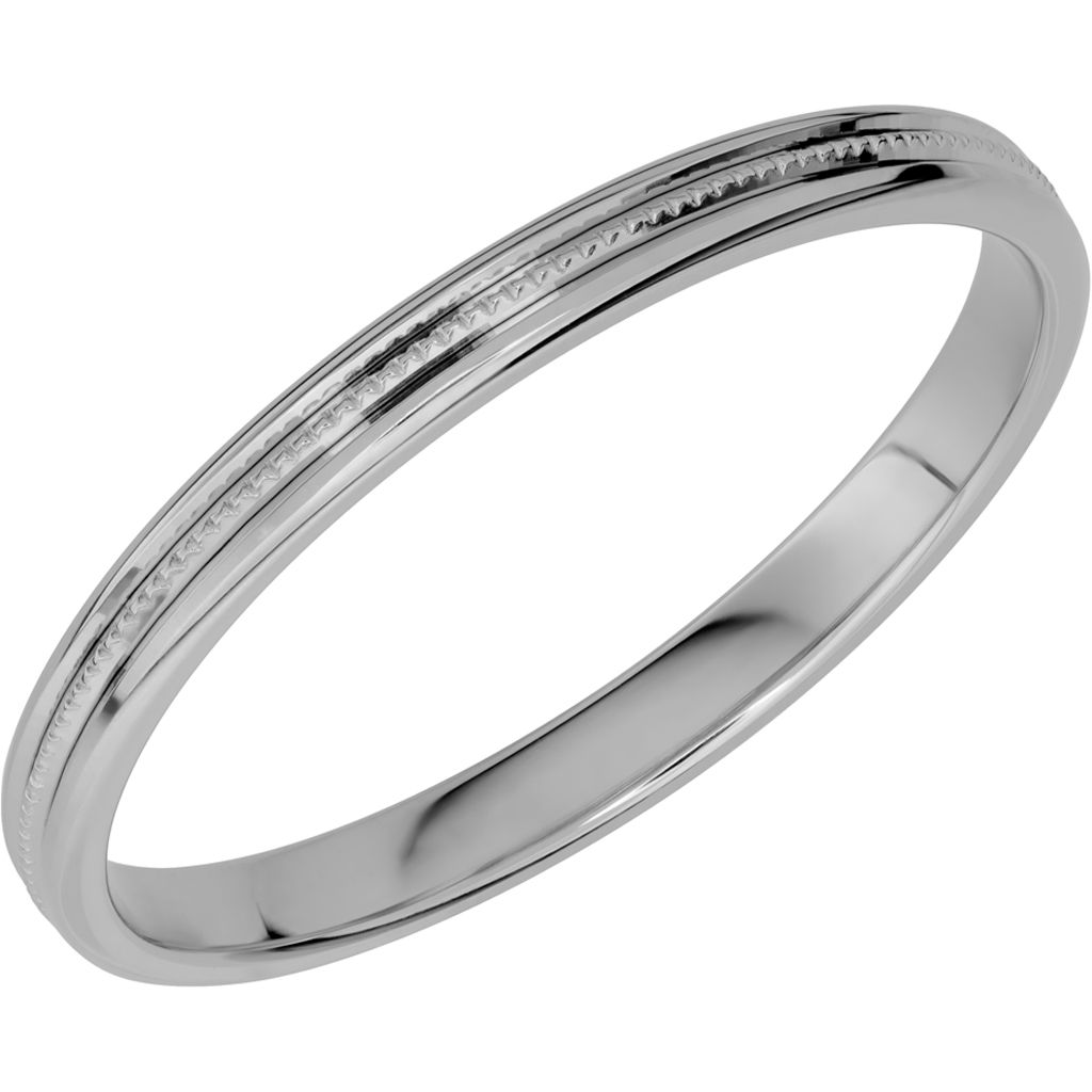 F&ouml;rlovningsring i Palladium 2mm, 55