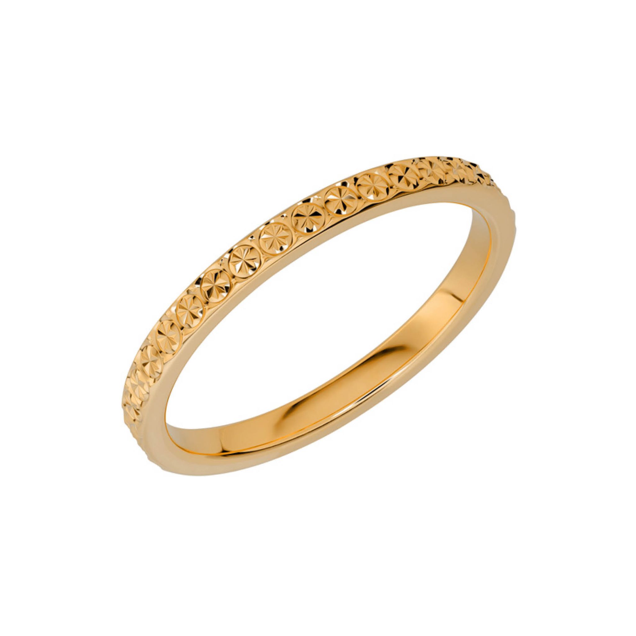 Förlovningsring i 18K guld 2mm, 45