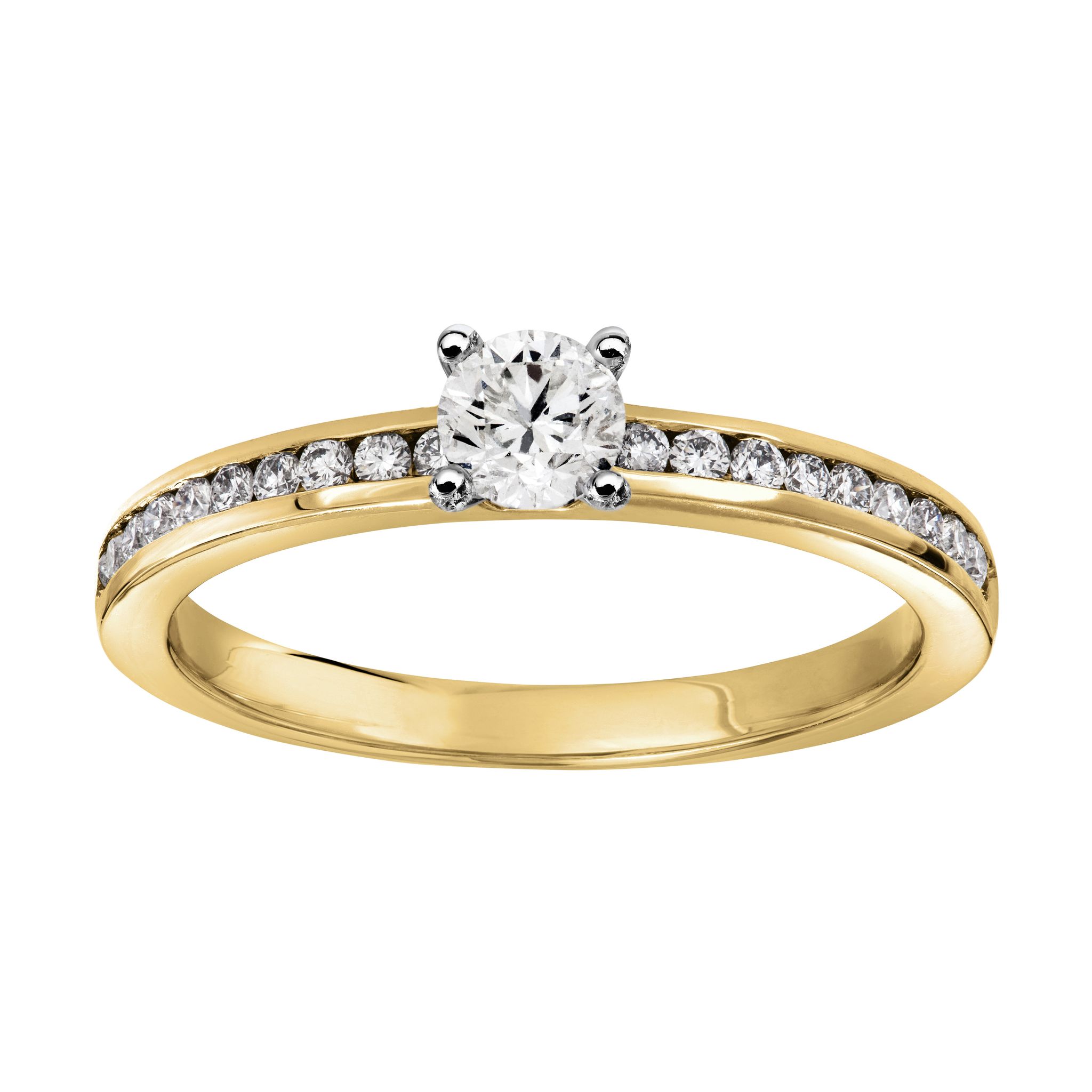 Diamantring 18K Guld, 16.0 197445