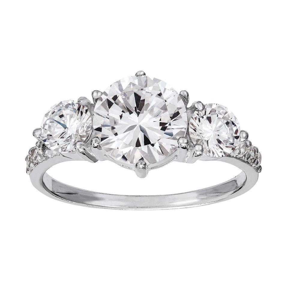 Ring i äkta silver, 18.0