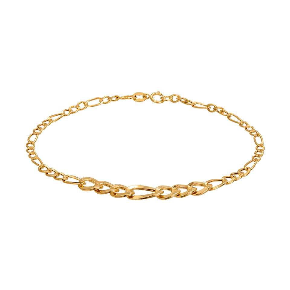 Armband i 18K guld 19cm