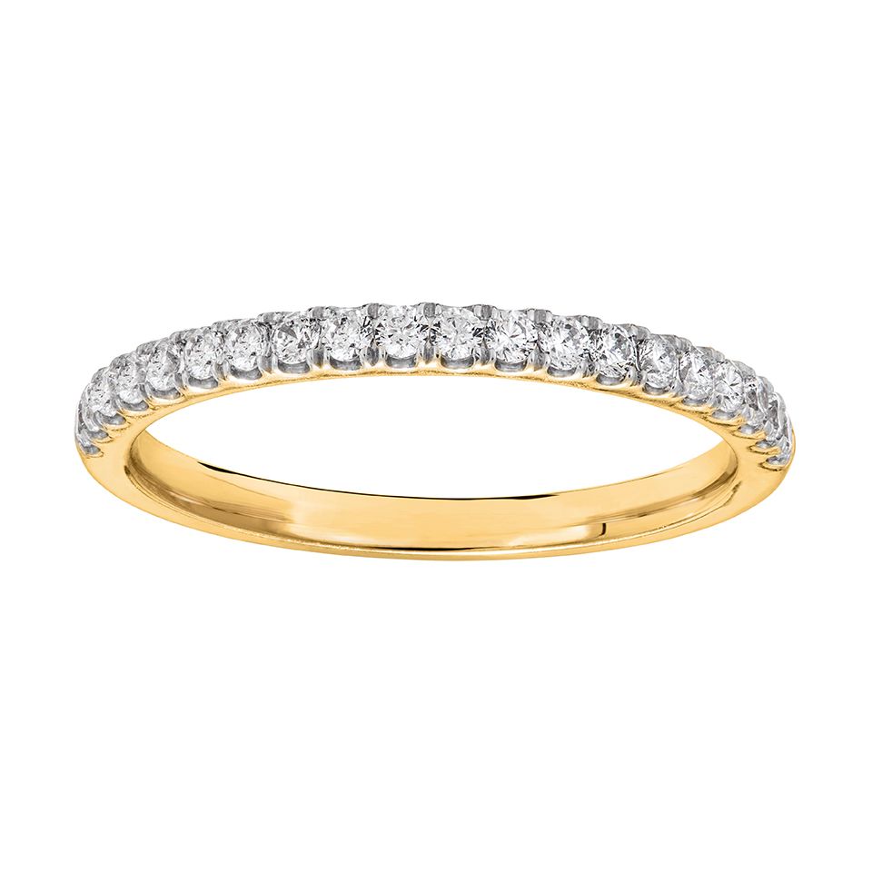 Diamantring i 18K guld, 16.5 29108