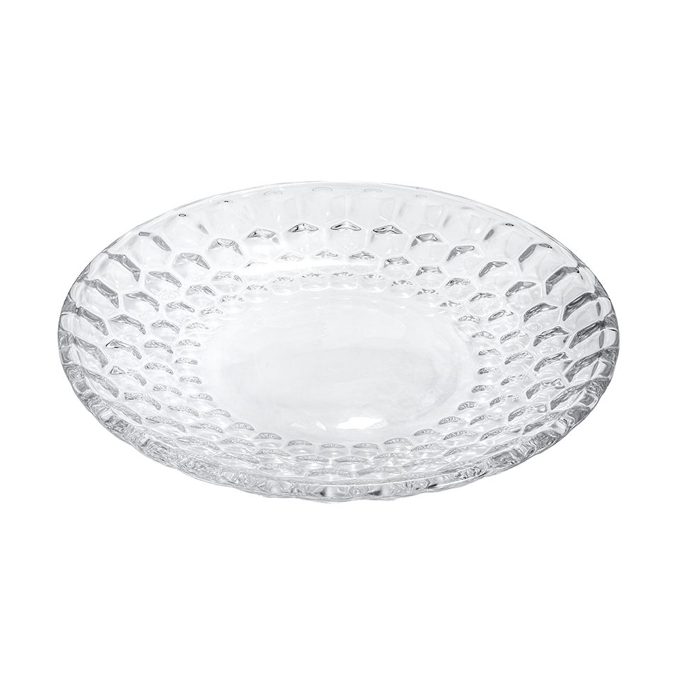 Assiett i glas 4p