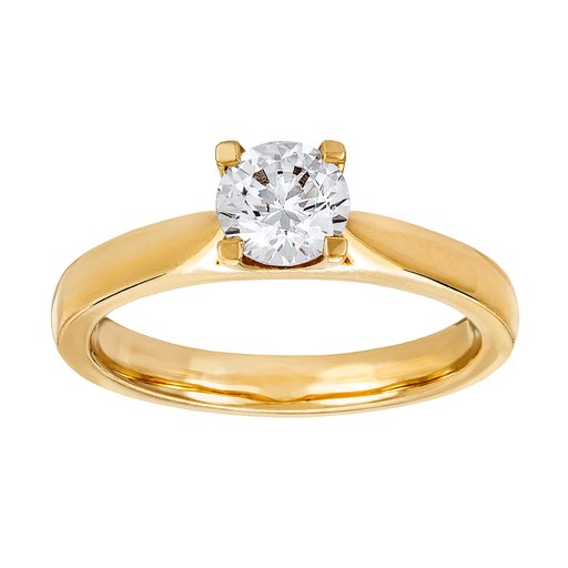 Ring med labbodlad diamant, 15.0