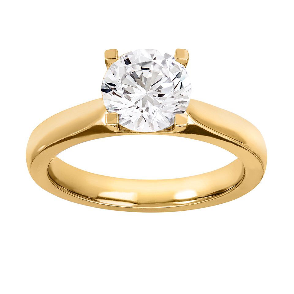 Ring med labbodlad diamant, 15.0