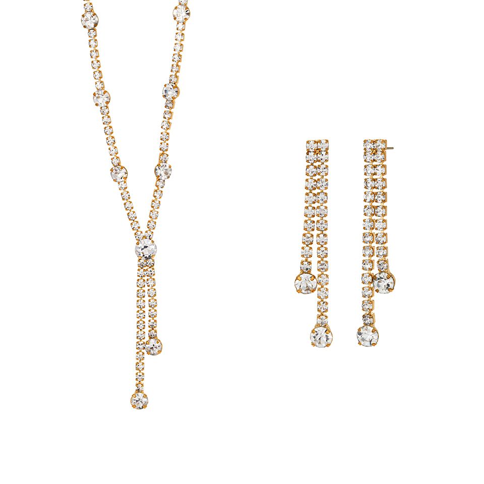 Set med halsband och &ouml;rh&auml;ngen