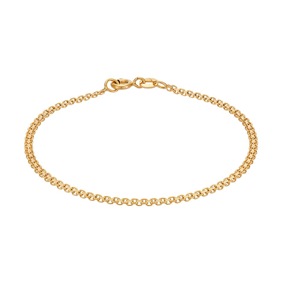 Armband i 18K guld 18cm