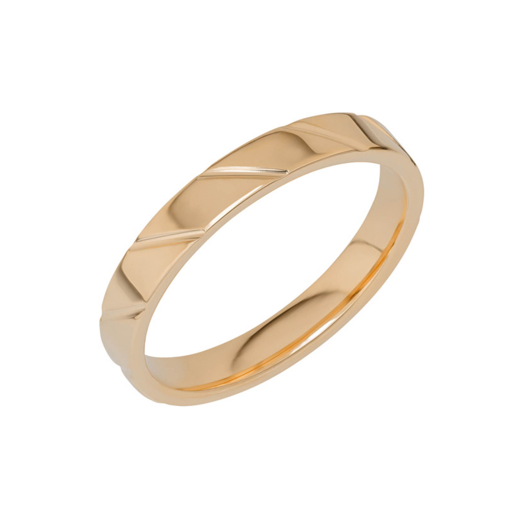 Förlovningsring i 18K guld 3mm, 45