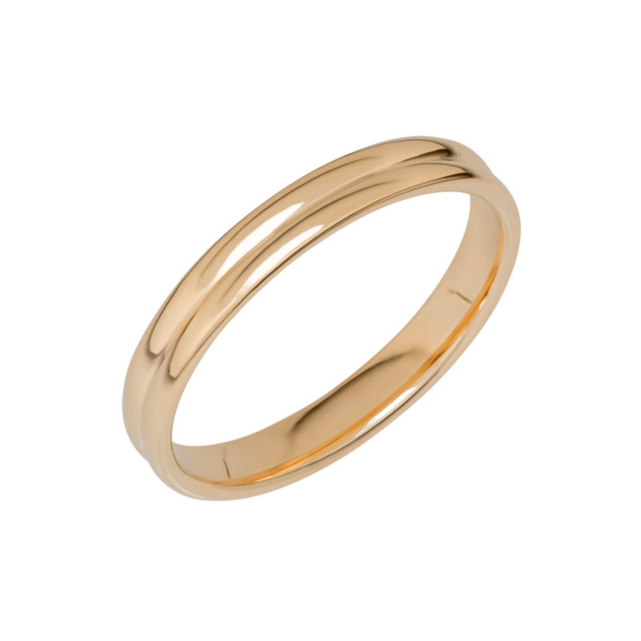 Förlovningsring i 18K guld 3mm, 45