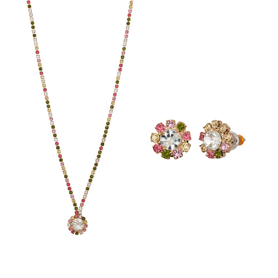 Set med halsband och örhängen Hermine