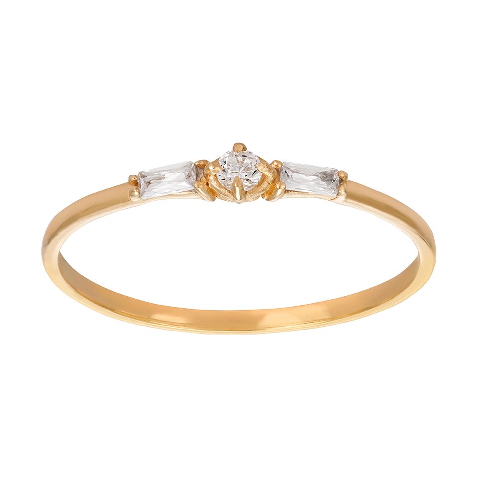 Ring i &auml;kta silver, 19.0