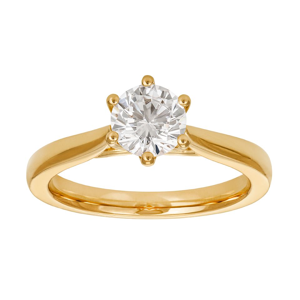 Ring med labbodlad diamant, 15.0