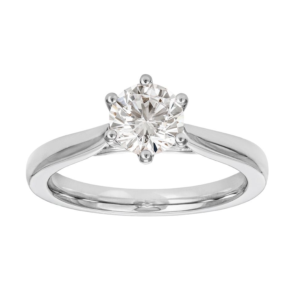 Ring med labbodlad diamant, 15.0
