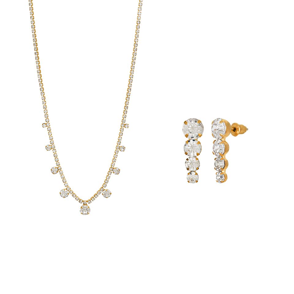 Halsband och örhängen Jill