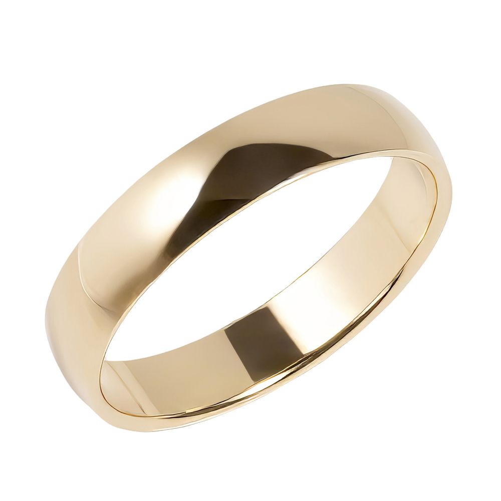 Förlovningsring i 18K guld 4mm, 45