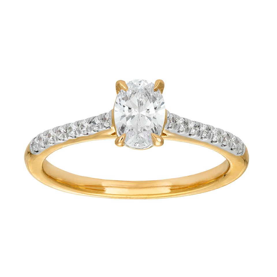 Ring med labbodlade diamanter, 15.0