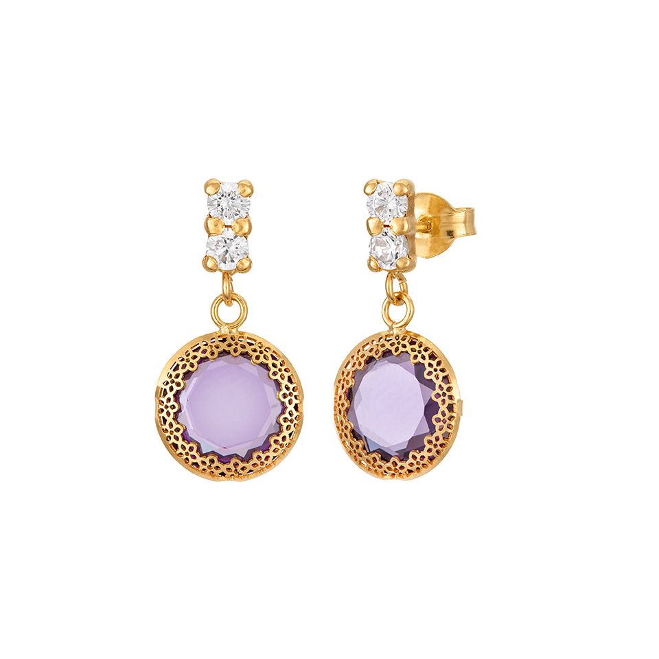 Örhängen i 18K guld