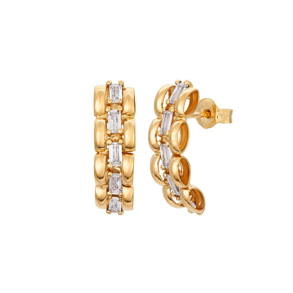 Örhängen i 18K guld