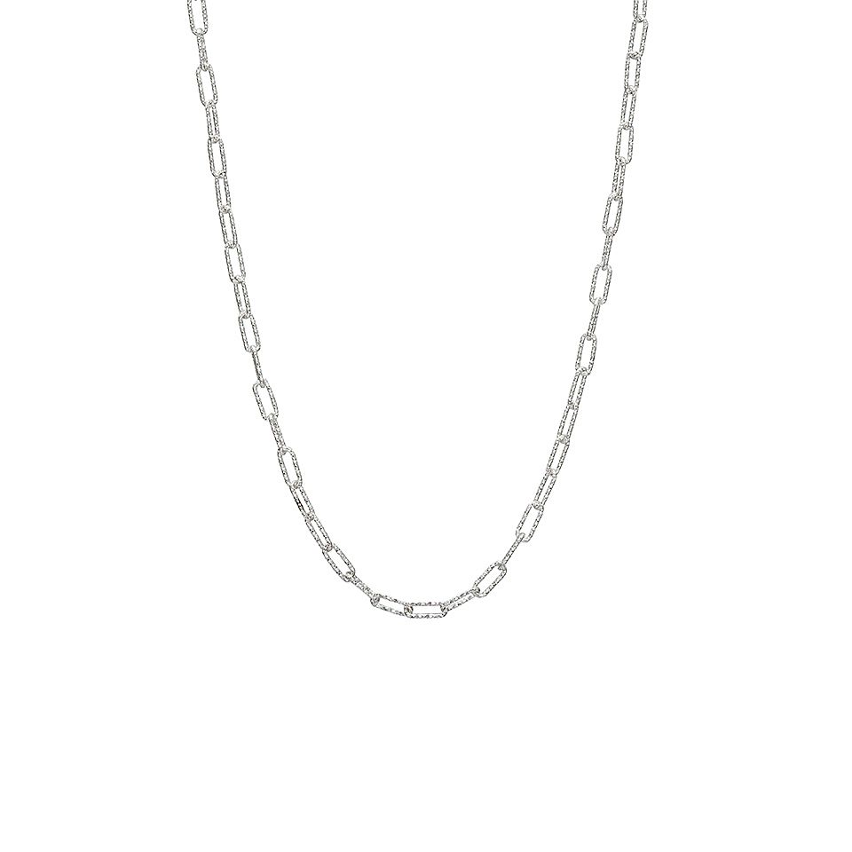 Halsband i äkta glittrande silver