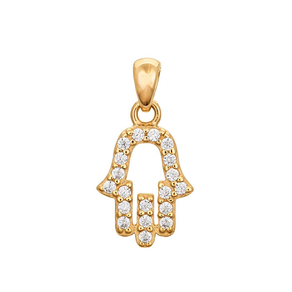 Hängsmycke i äkta silver Fatimas hand