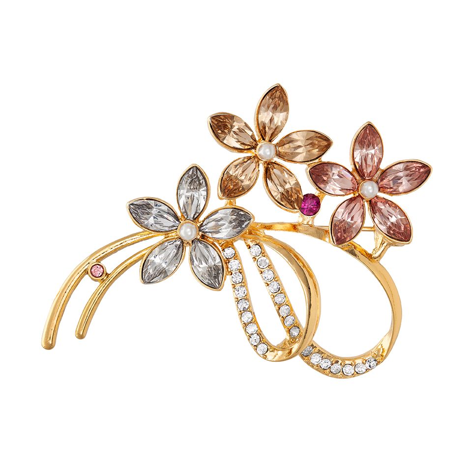 Brosch Blomma