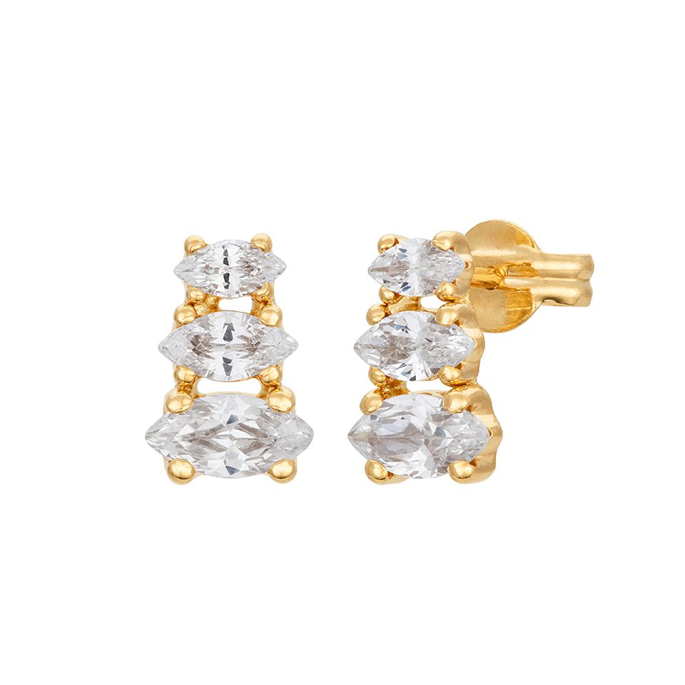 Örhängen i 18k guld