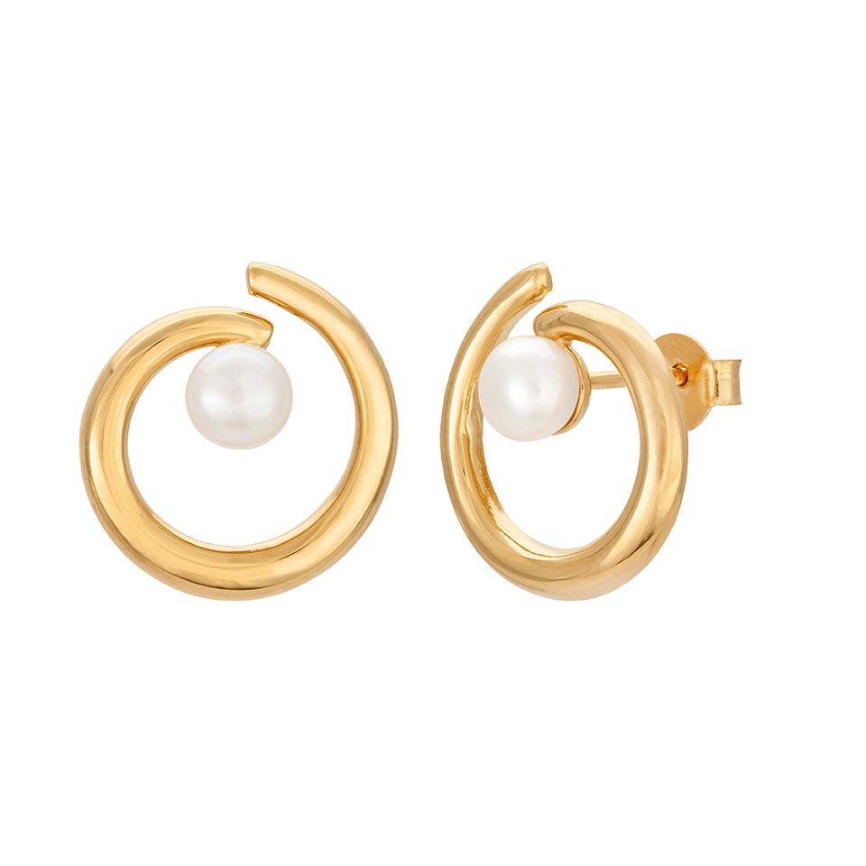 &Ouml;rh&auml;ngen i &auml;kta silver med s&ouml;tvattensp&auml;rla