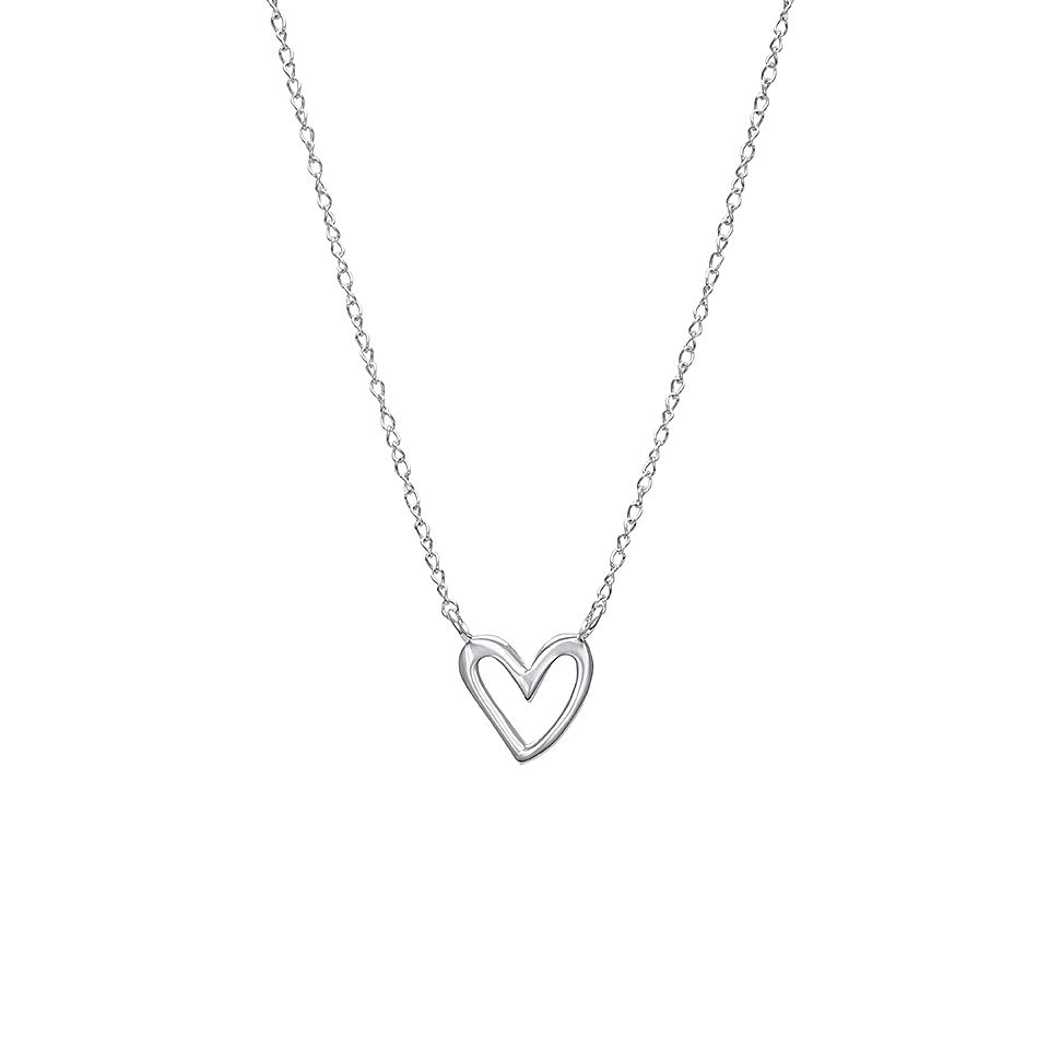 Halsband med hjärtan