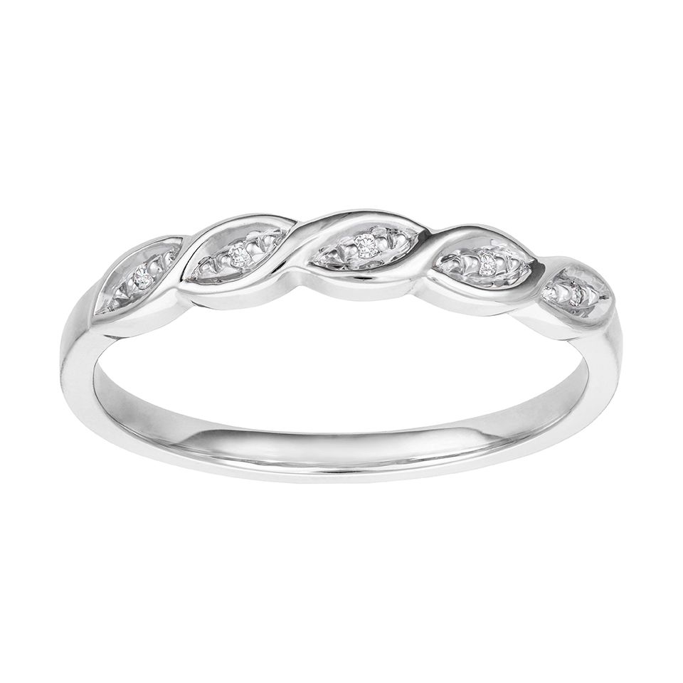 Diamantring i 18K guld, 19.0