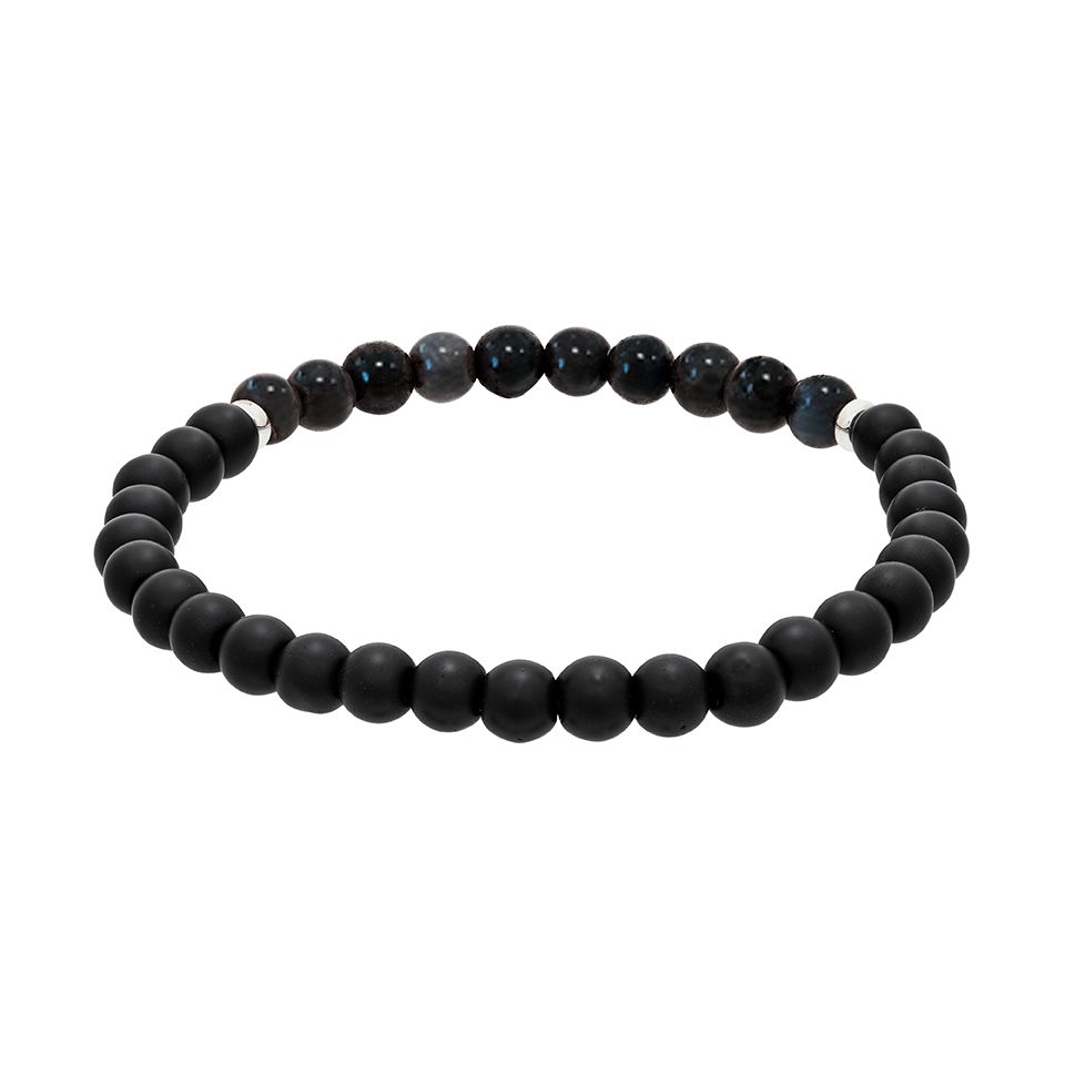 Armband i äkta silver med pärlor